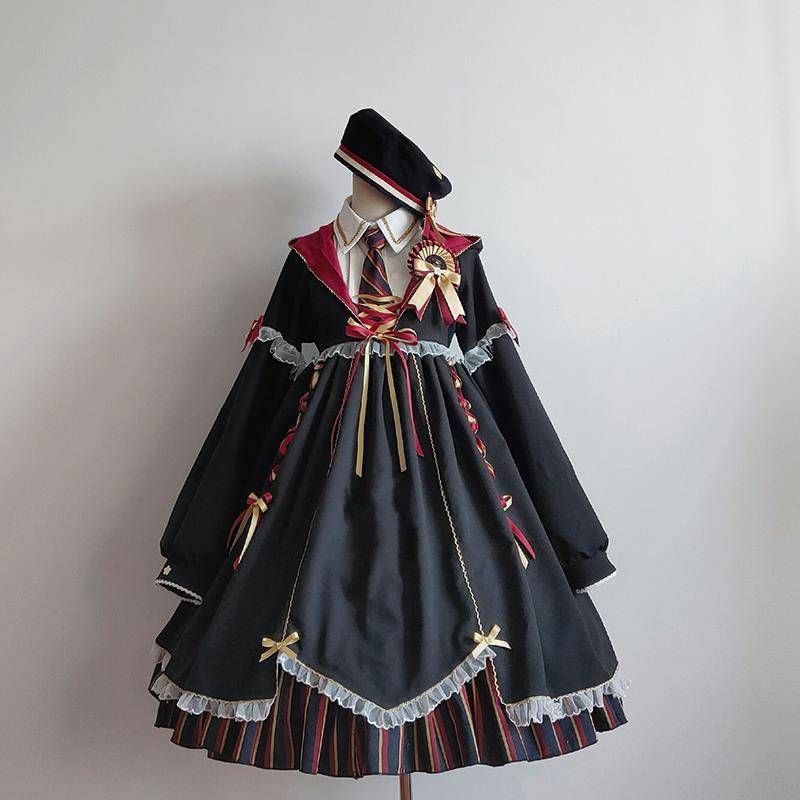 全款魔法少女lolita小女巫炼金正版op洋装秋冬洛丽塔万圣节服装