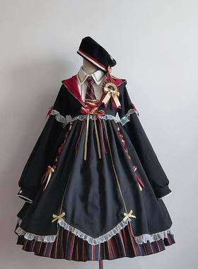 全款魔法少女lolita小女巫炼金正版op洋装秋冬洛丽塔万圣节服装