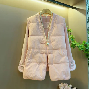 胖mm秋冬加厚马甲套装显瘦遮肉长袖加绒打底衫保暖遮肚上衣两件套