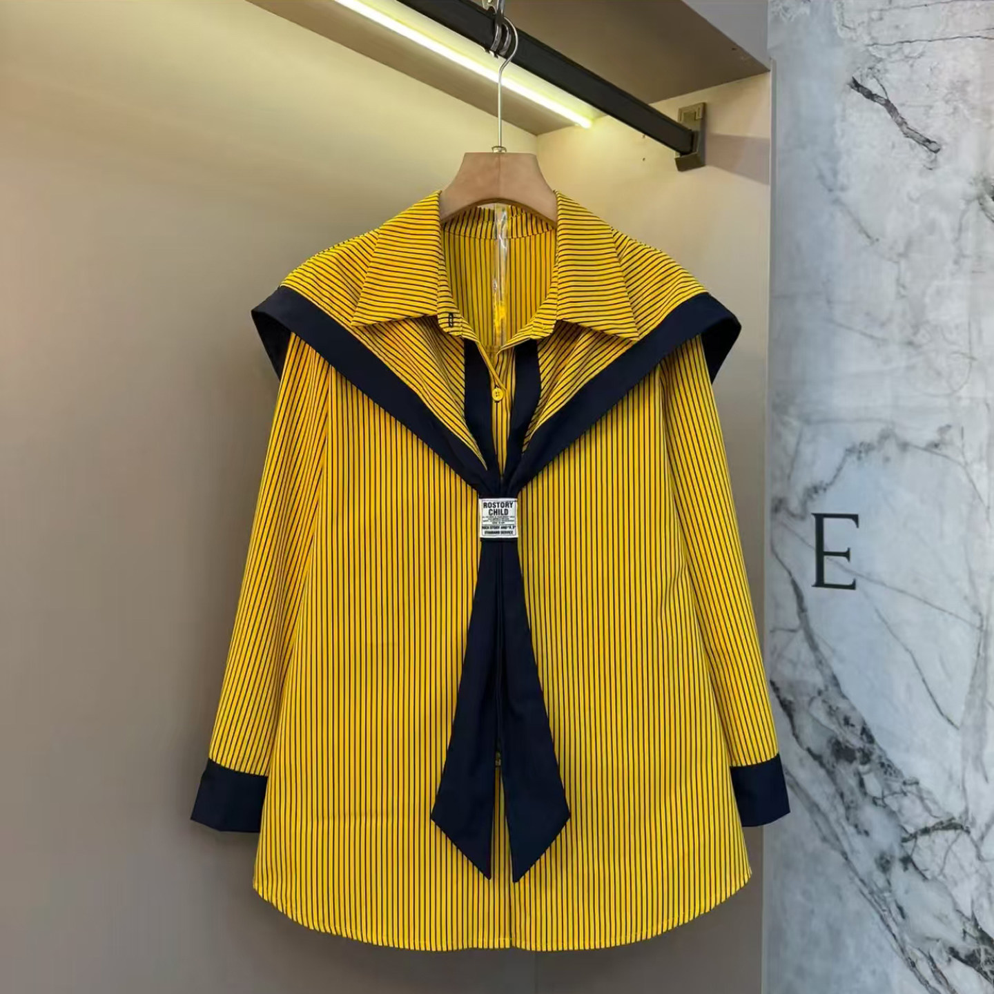 2026春季新品大码女装海军领长袖卫衣韩版宽松减龄打底上衣气质潮,女装/女士精品,大码内搭,淘宝优惠券,粉丝福利购,淘宝优惠卷