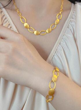 【环环相扣】vintage拼接椭圆形