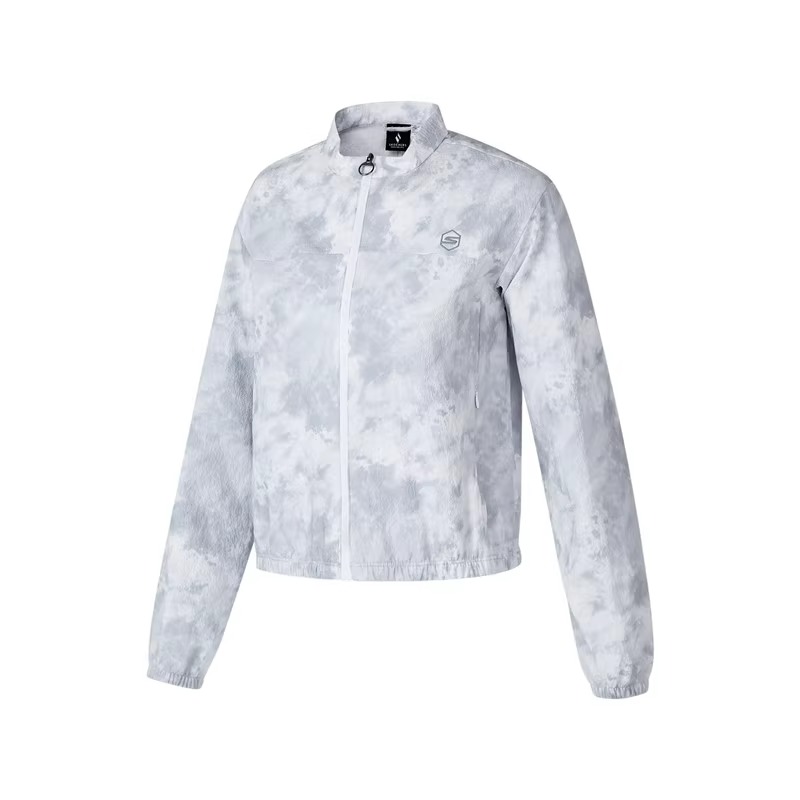 斯凯奇女梭织外套舒适休闲运动科技P324W002