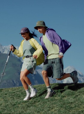 Skechers斯凯奇25夏季新款男女舒适干爽透气梭织连帽外套P225U073