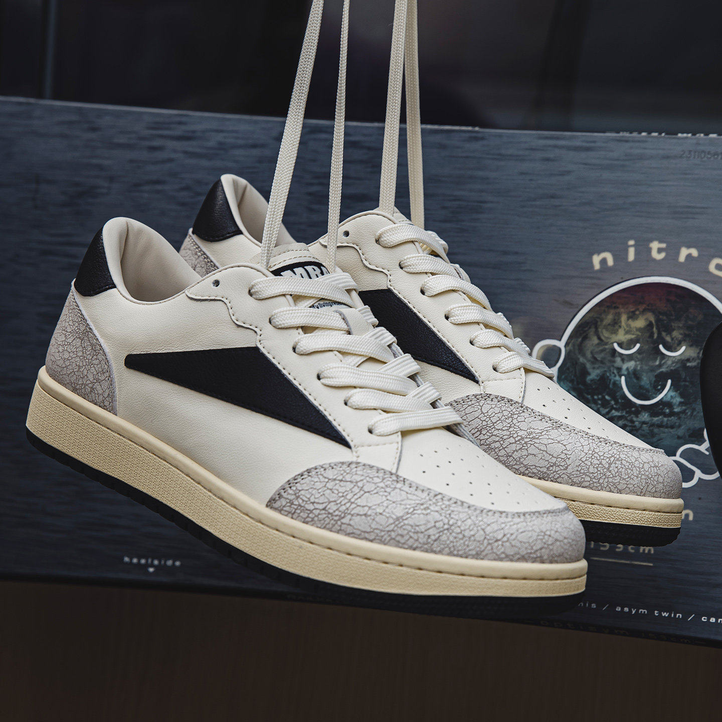 MRA爆裂纹板鞋男款2026新款复古ro小白鞋百搭运动休闲鞋潮鞋子春,流行男鞋,休闲板鞋,淘宝优惠券,粉丝福利购,淘宝优惠卷