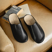 MRA勃肯穆勒拖鞋 男2026新款 高级感办公室外穿包头一脚蹬懒人半拖