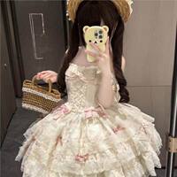 Flower Island Butterfly Dream Gift Box Lolita Original Princess Dress Daily Lolita Dress Sweet and Cute Dress thumbnail 2
