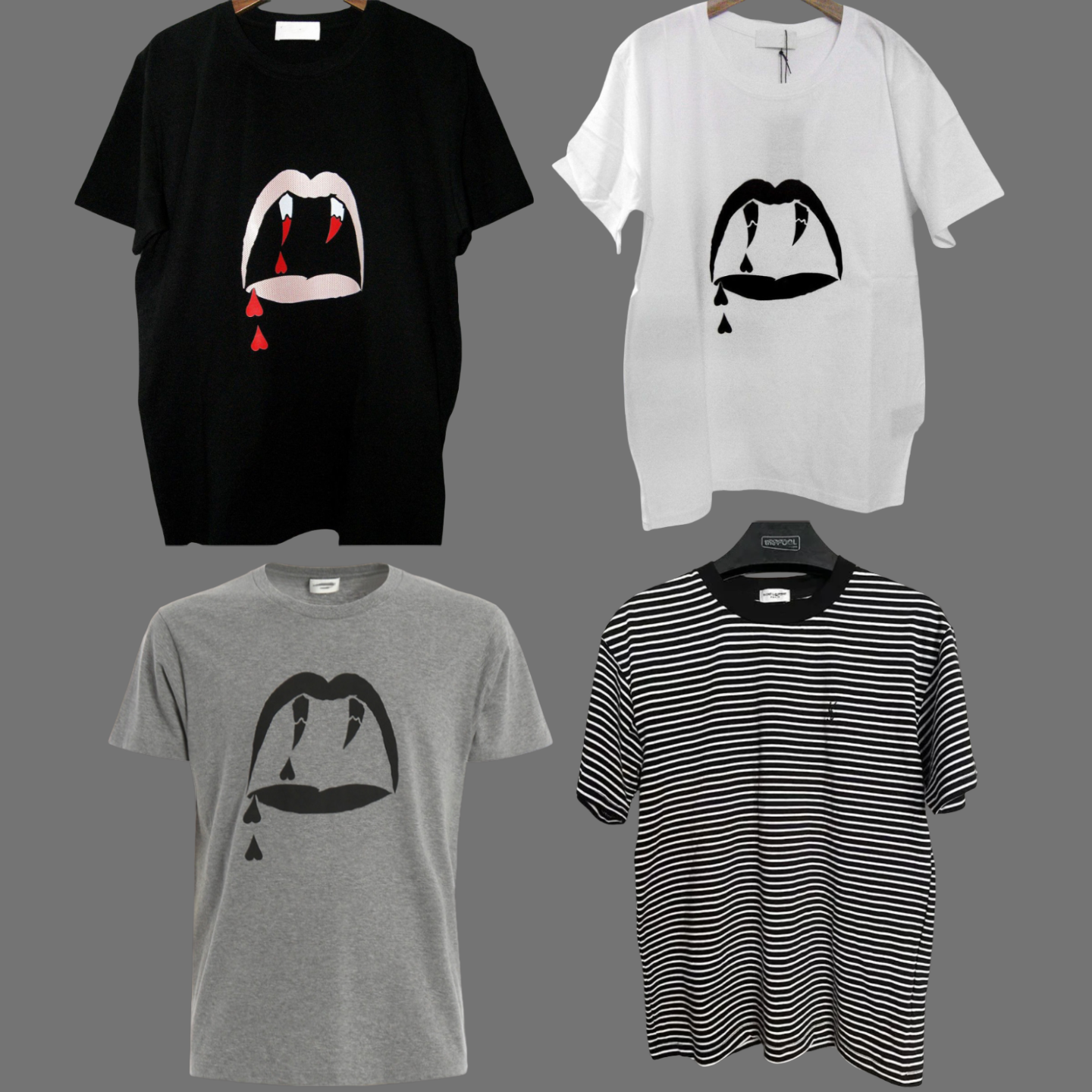 thumbnail for Early Daddy SLP style short-sleeved T-shirt collection, high street luxury fashion casual versatile tops for men and women