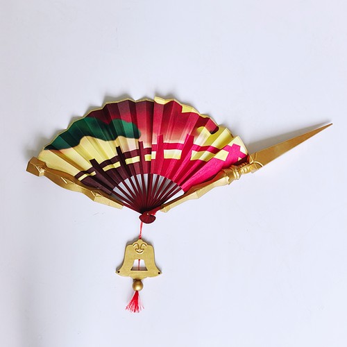 第五人格cosplay红蝶祈雨之女扇子折扇武器手持物cos道具服装