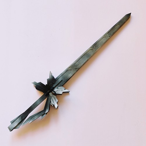 现货|原神愚人众队长卡皮塔诺单手刀剑cos道具武器可充电发光流光