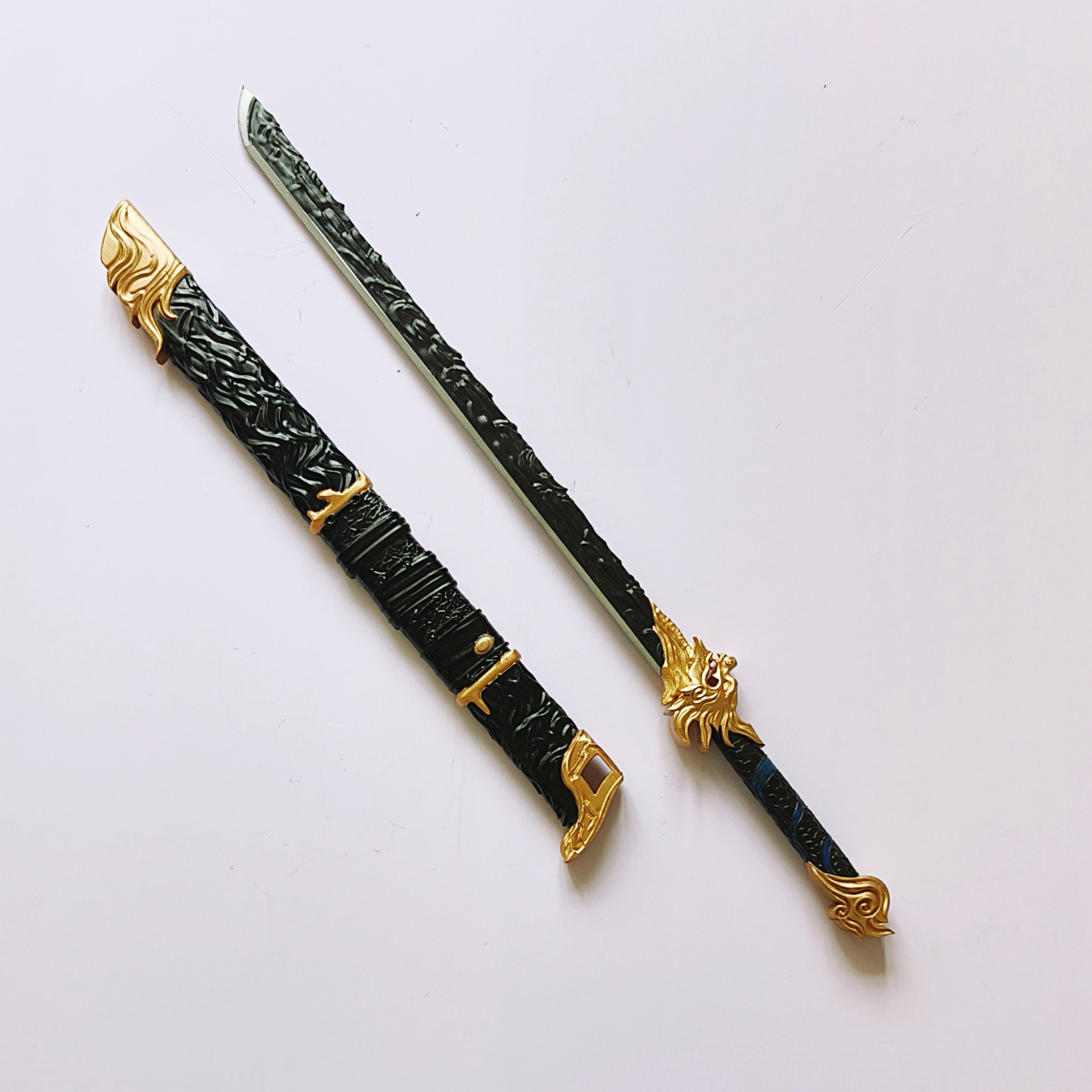 盗墓笔记张起灵黑金古刀cos道具cos游戏道具cosplay武器装备