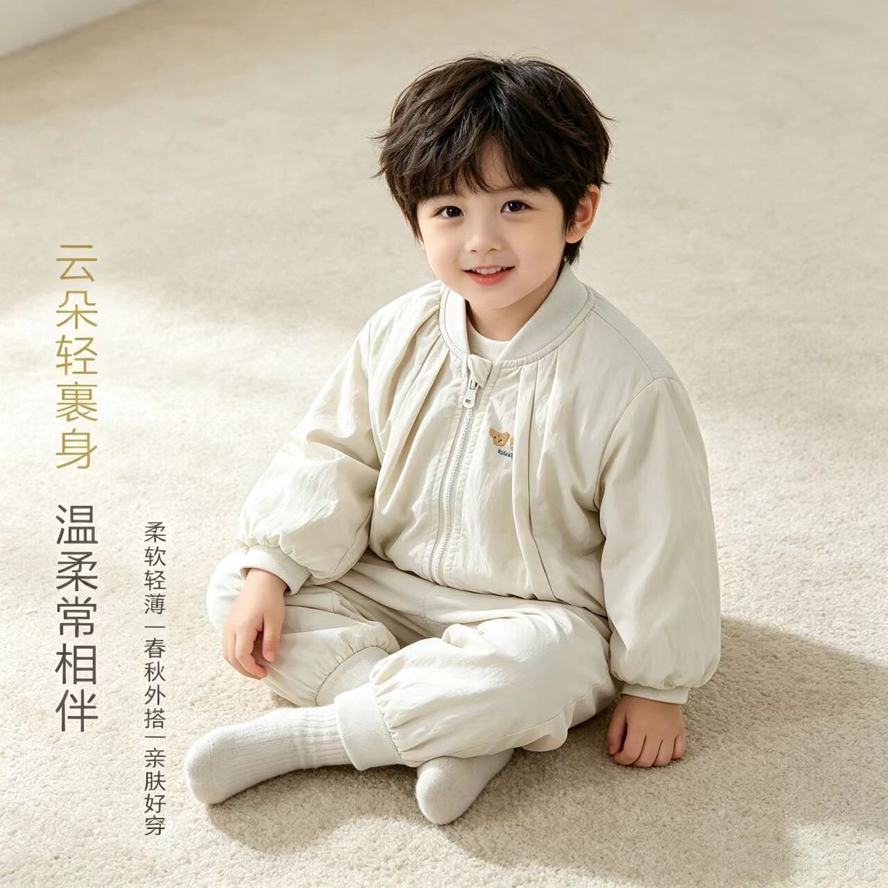 2026春季新款男童居家外套