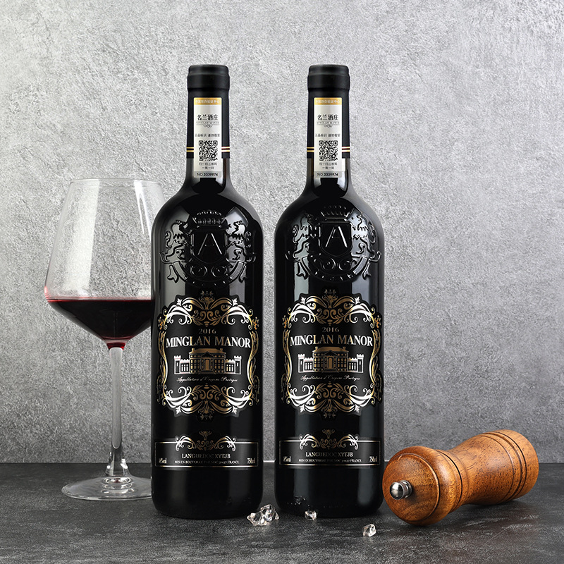 酒水工厂电商直播抖音快手干红葡萄酒厂家直供赤霞珠红酒