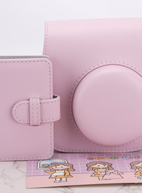 日系ins富士拍立得mini112收纳包相机包保护套配3寸相册套装