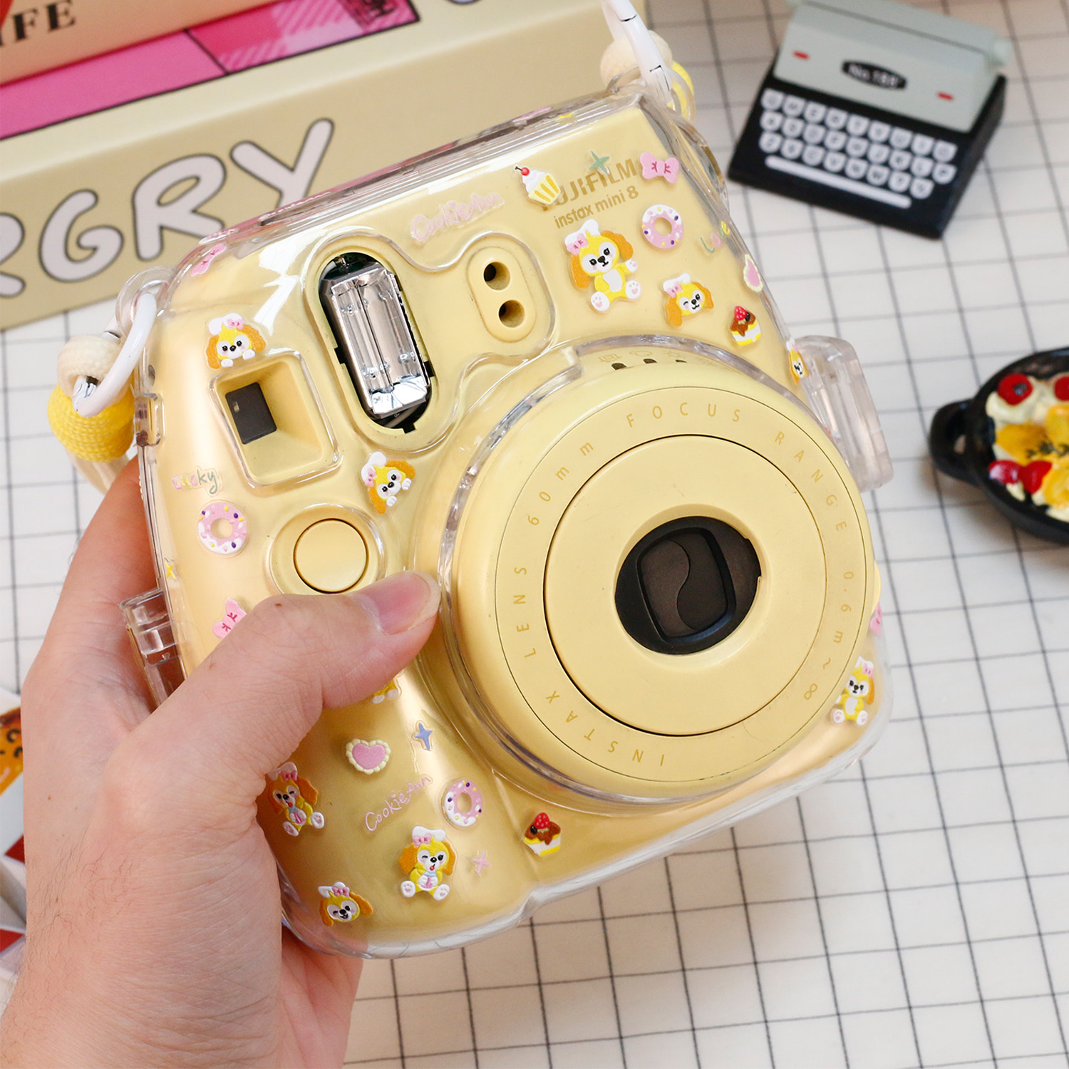 富士拍立得mini8/9防摔保护壳