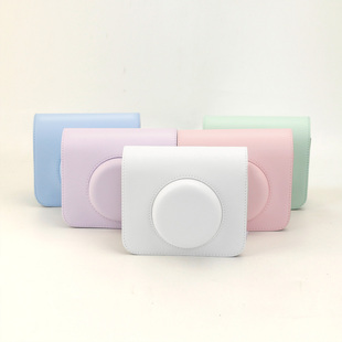 富士立得相机包保护套POPOTO单肩保护收纳纯色透明肩相机斜挎