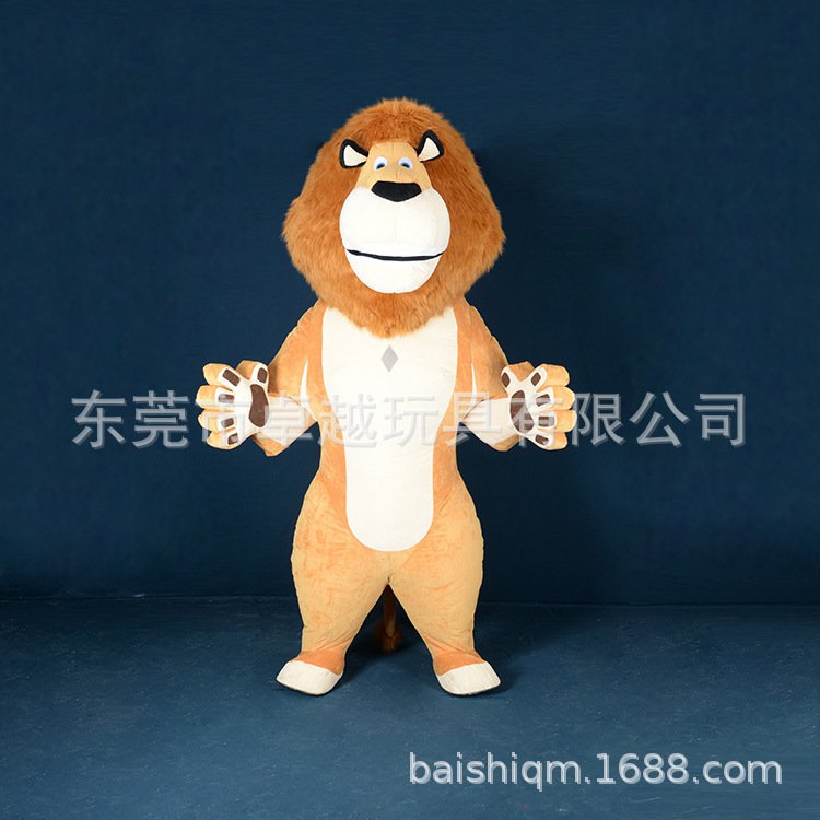 充气卡通人偶服装玛莎熊行走毛绒大熊猫玩偶抖音同款熊表演衣服