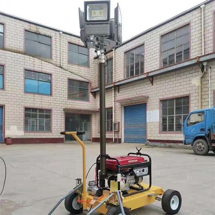 移动照明灯车 高杆可升降车 卤素灯照明车设备车