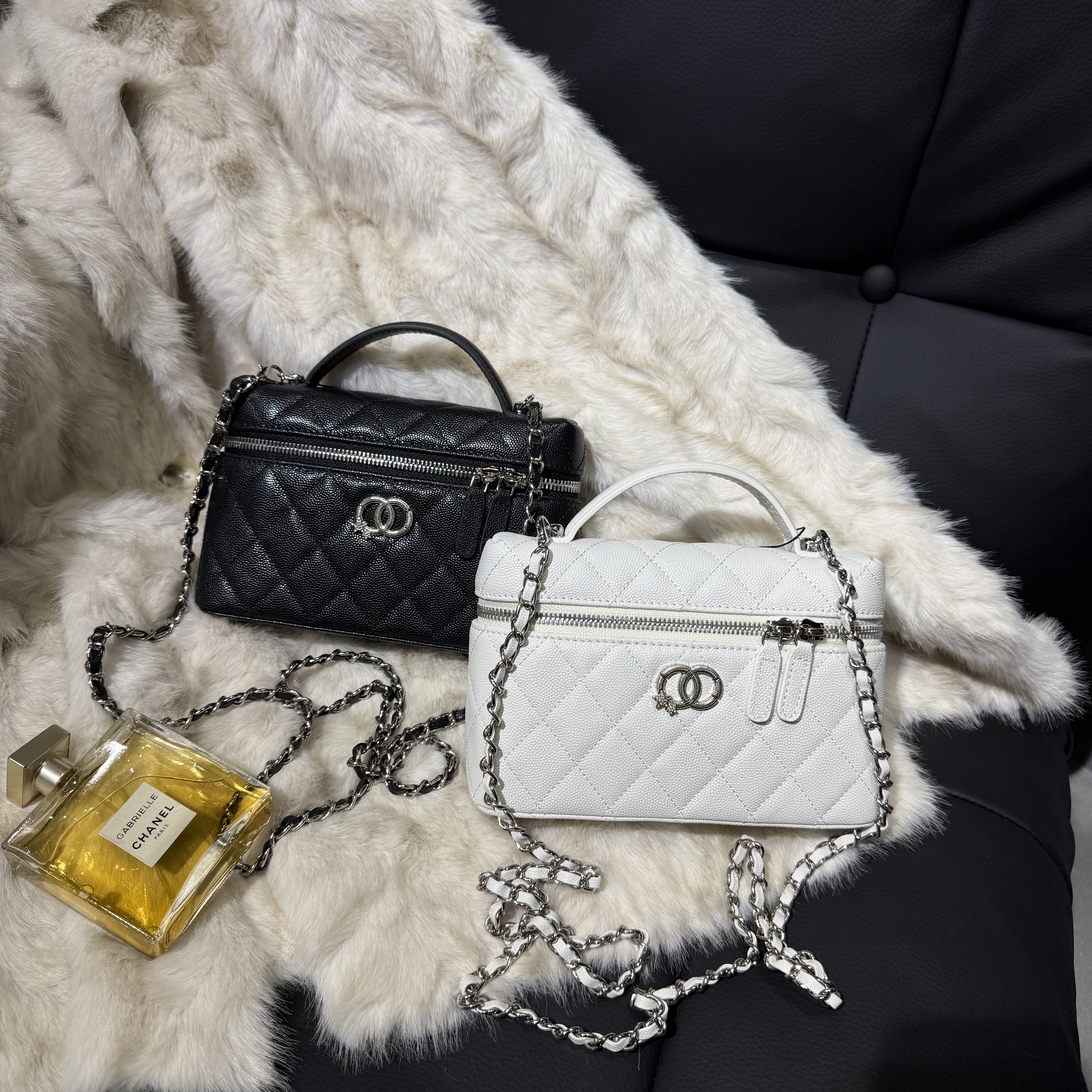 2026新款小香风菱格化妆包手提盒子包欧美高级感斜挎包鱼子酱牛皮,箱包皮具/热销女包/男包,通用款女包,淘宝优惠券,粉丝福利购,淘宝优惠卷