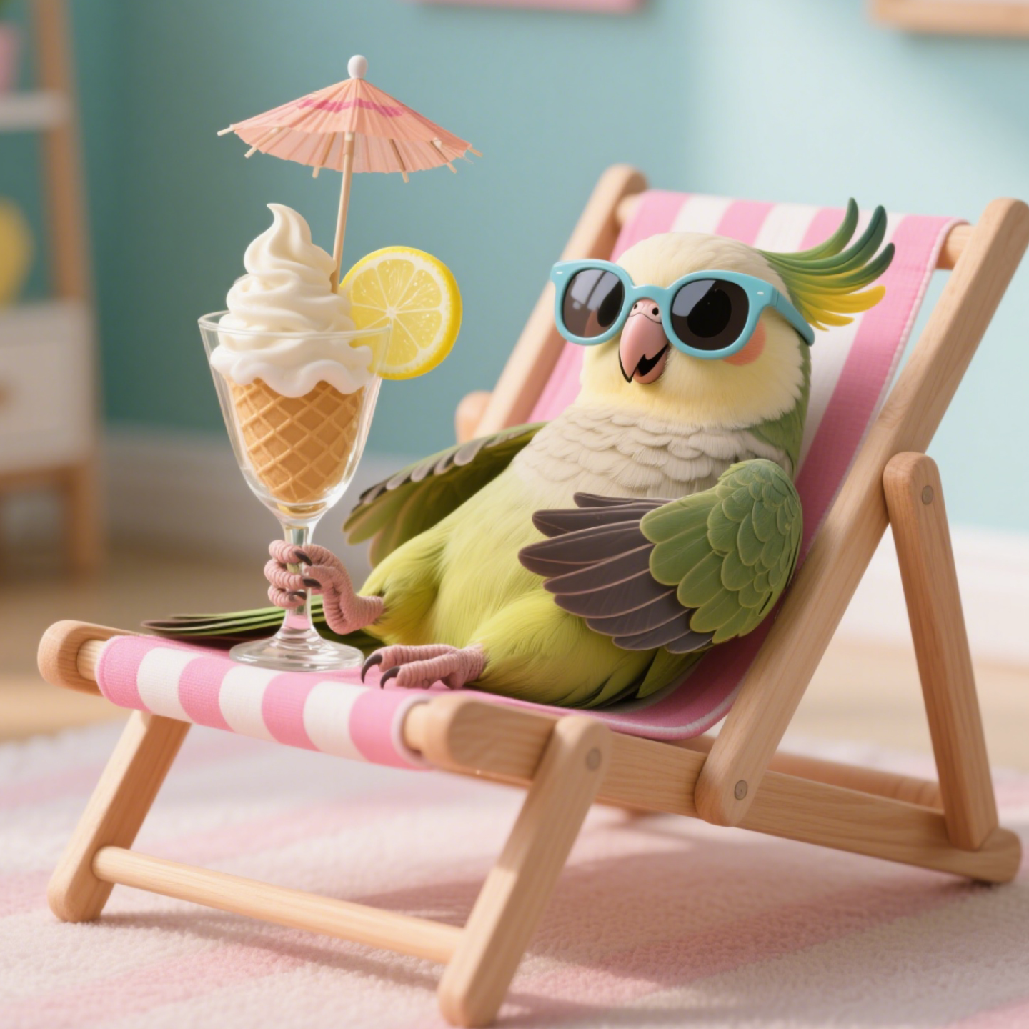 鹦鹉躺椅和尚小太阳解压玩具小鸟玄凤新型解闷自嗨专用逗鹦鹉神器,宠物/宠物食品及用品,鸟玩具,淘宝优惠券,粉丝福利购,淘宝优惠卷