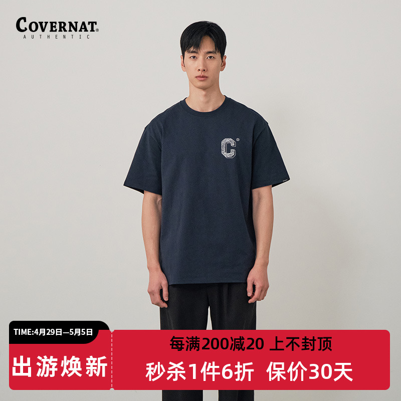 covernat短袖T恤无性别上衣