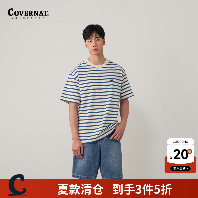 Covernat短袖T恤纯棉上衣