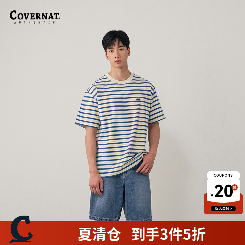Covernat短袖T恤纯棉上衣
