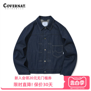 covernat牛仔外套夹克春季 牛仔街头潮上衣 男女款 新品