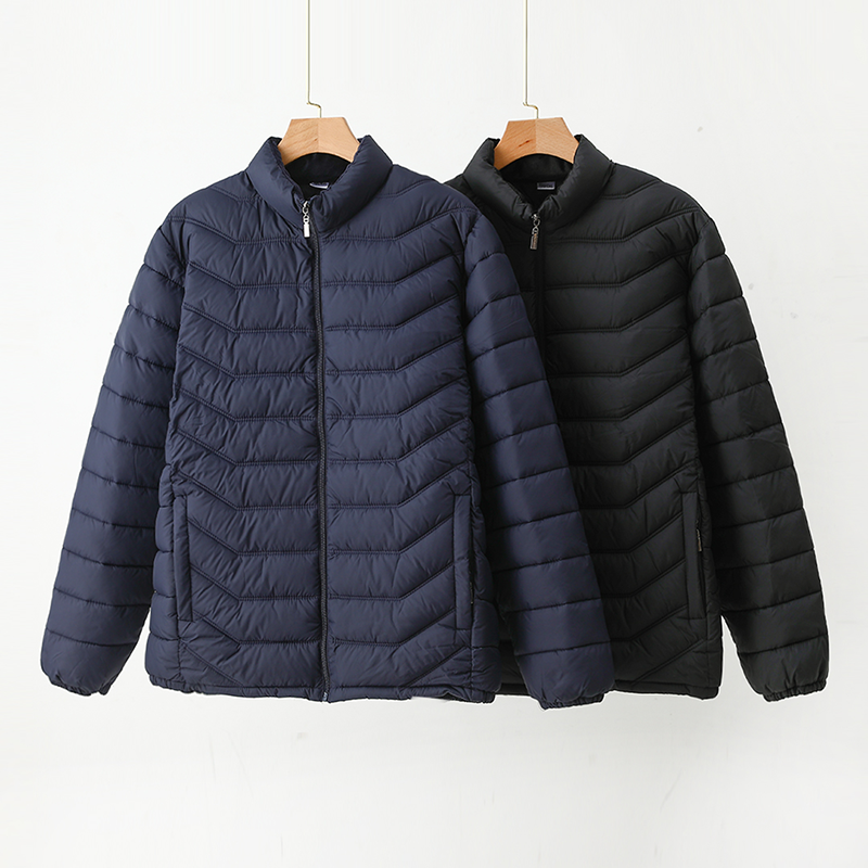 冬季男士加厚夹棉保暖棉服外套