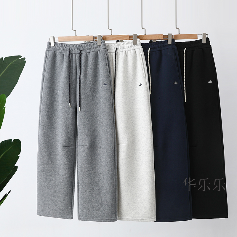 2025新款宽松高腰阔腿休闲裤