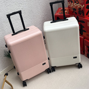 德国进口科思创PC双封闭行李箱铝合金双层防爆超轻加固拉杆密码箱