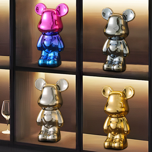 暴力熊客厅电视柜轻奢陶瓷