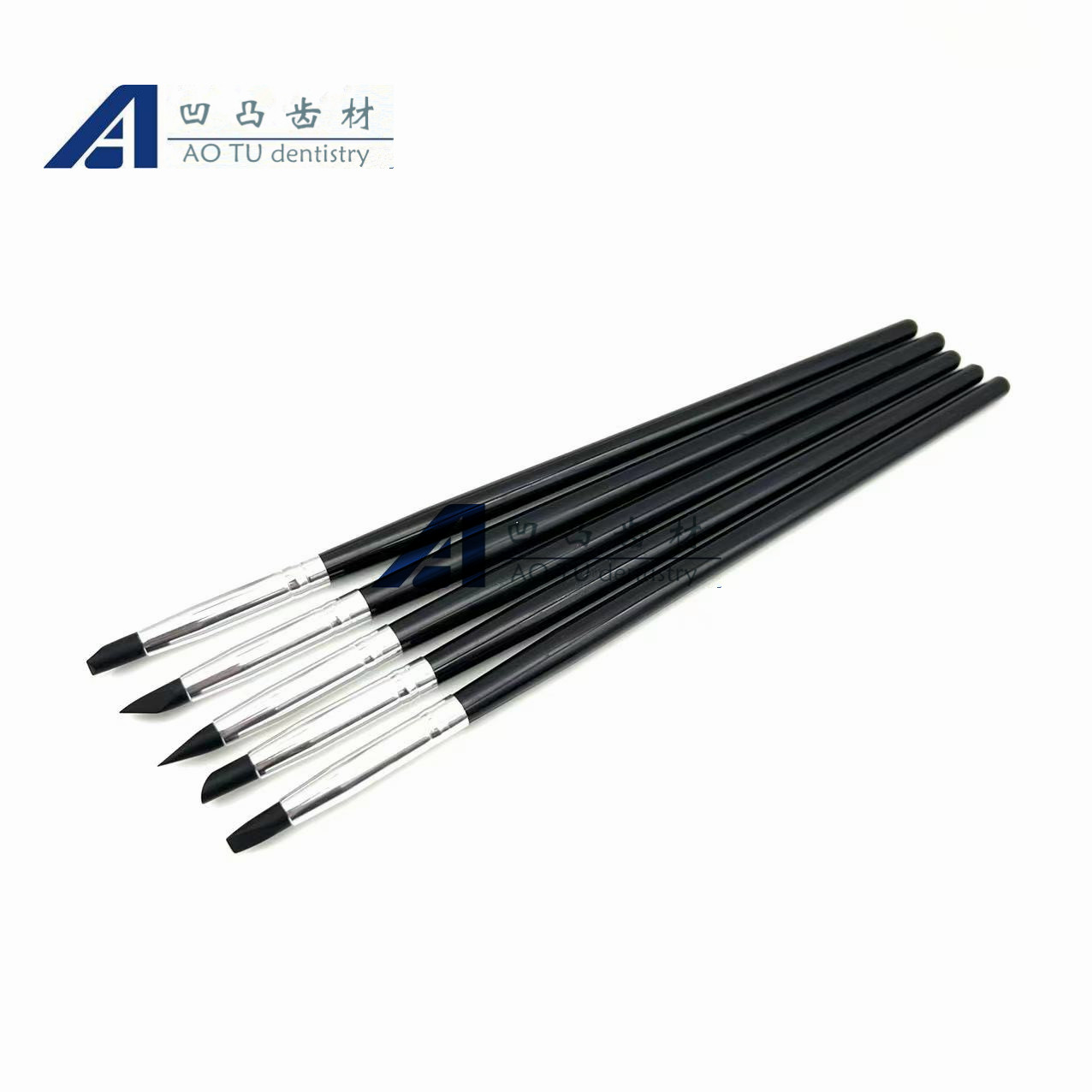 6d纳米美白牙齿硅胶塑型美塑笔材料不沾工具塑型平整成型笔修正笔