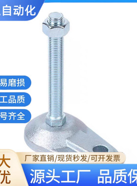 重载固定脚杯带耳铸铁地脚WAD75-D84-M16/M20-L75/L100/L125/L150