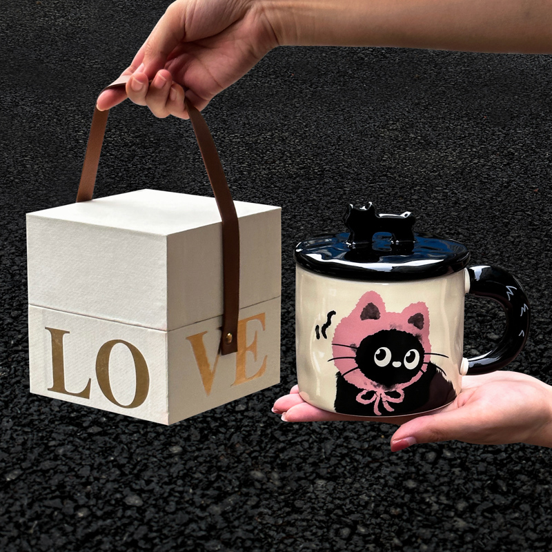 陶瓷可爱生日礼物女生情侣马克杯
