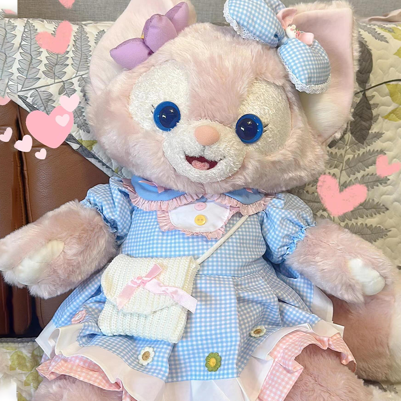 玲娜贝儿玩偶大号衣服毛绒玩具m号80cm正版公仔着替娃衣露露着替