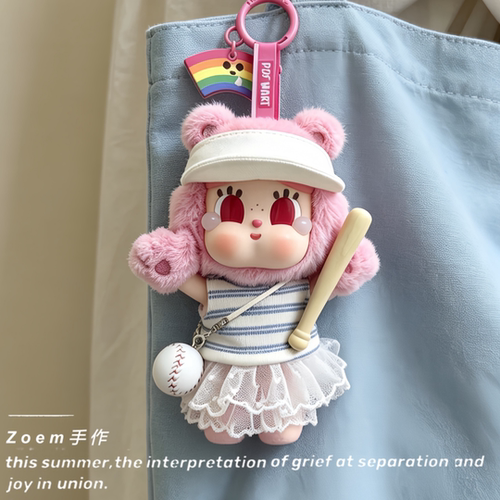 适配哭娃欢乐熊娃衣cearbears爱心熊crybaby衣服换装可爱搞怪衣服