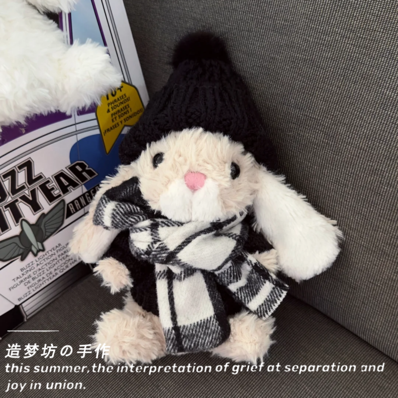 jellycat甜美小鼠兔娃衣玩偶yummy系列衣服帽子毛衣围巾睡衣配饰