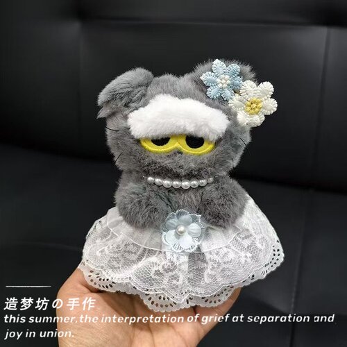 权志龙zoa猫娃衣二代玩偶衣服联名蓝灰猫煤气罐配饰服装帽子着替
