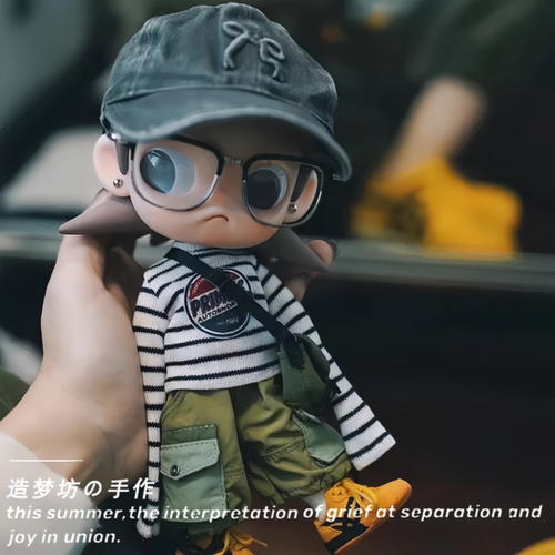 适用于向往之处娃衣Zsiga1/8可动人偶拽姐嘎子姐衣服卫衣防染色服