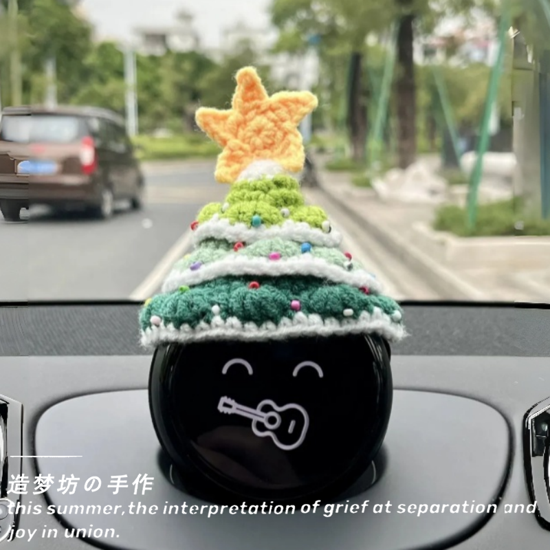 蔚来nomi帽子小米汽车厨神糯米机器人装配饰圣诞节搞笑动物头套