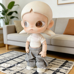 泡泡玛特zsiga姜饼人娃衣嘎子姐八分之一可动人偶衣服向往之处