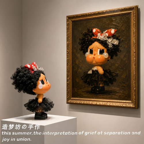 适配crybaby恋夏一族娃衣vacation系列黑皮妹哭娃衣服裙子夏挂件