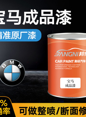 宝马开士米银矿石白珍珠雪山白色埃斯托蓝宝石青极地灰红成品油漆