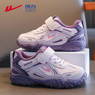 回力女童鞋子秋冬季2025新款今年流行爆款儿童冬鞋加绒二棉运动鞋