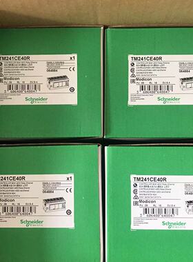 施耐德TM241可编程控制器TM241CE24R/CE24T/24U/C40T/C40R/CE4OT