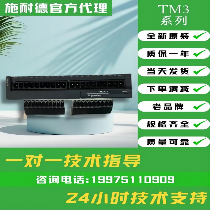 施耐德输出输入模块TM3AM6G TM3AQ4G TM3AQ2G TM3AI8G TM3AI4G-封面