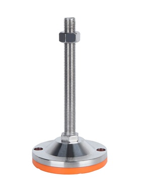 重载调整脚杯C-CPVCH100-12/16/20/25-100/120/150/200带孔地脚