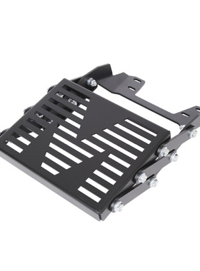 适用于Y16摩托车M款滑动移动尾架后备箱伸缩支架黑色碳钢尾箱架