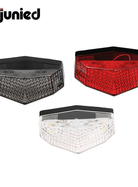 适用本田XR250R XR400R挡泥板消除器牌照架 LED 刹车灯短尾车牌架