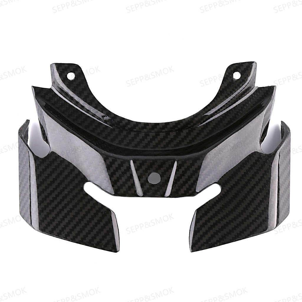 适用yamaha雅马哈mt10摩托车碳纤维尾灯盖16-18年改装碳纤维外壳
